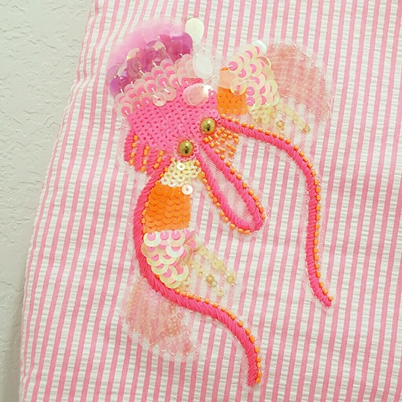 Lilly Pulitzer Shorts Callahan Party Seersucker - Picture 4 of 8